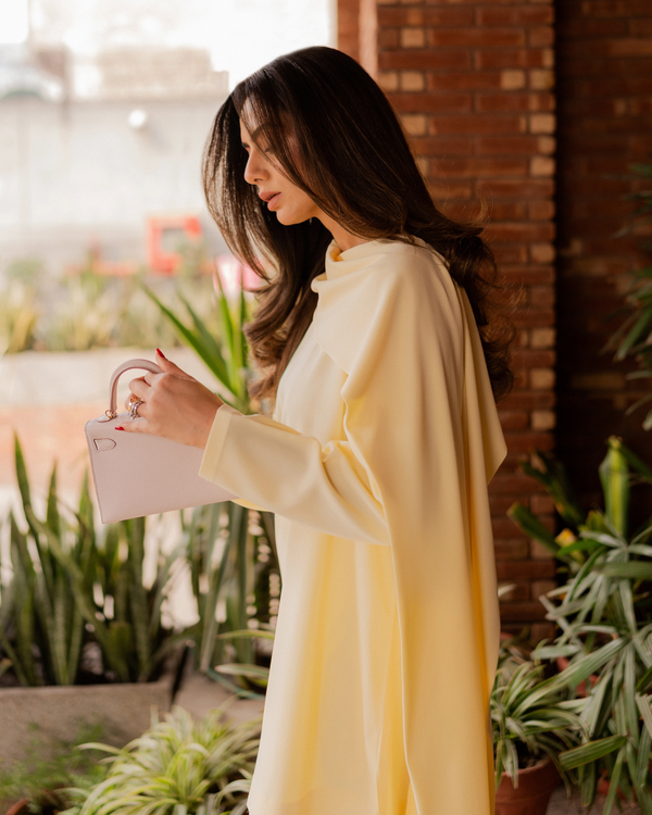 Butter Yellow Drape Set