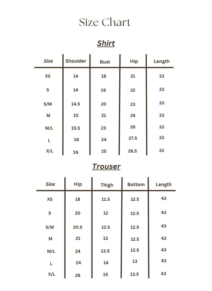 Size Chart Image