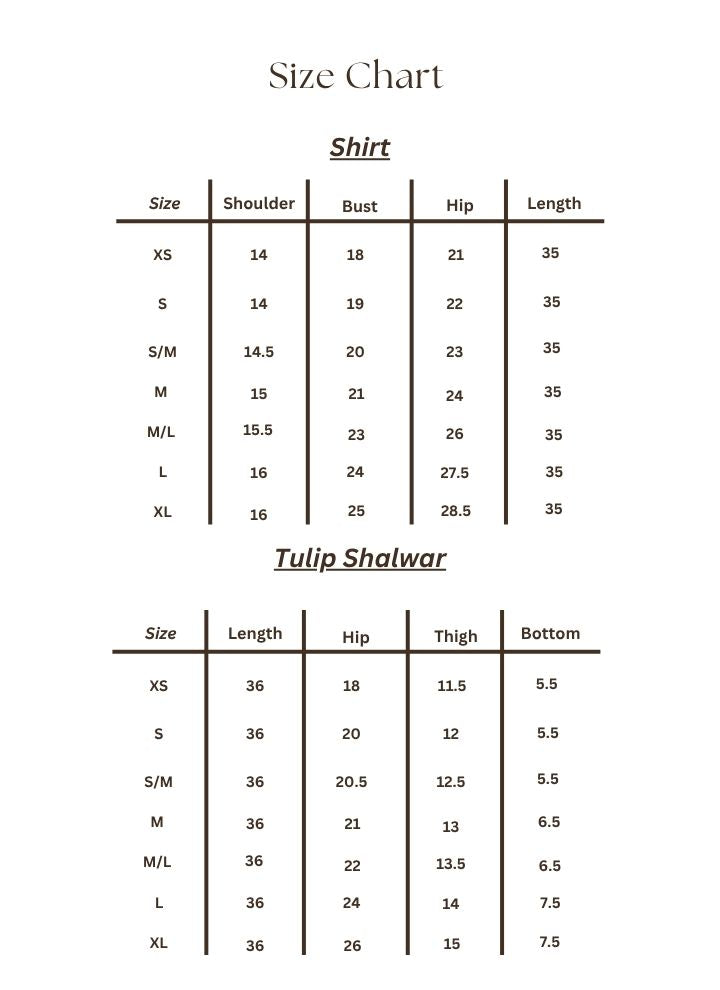 Size Chart Image