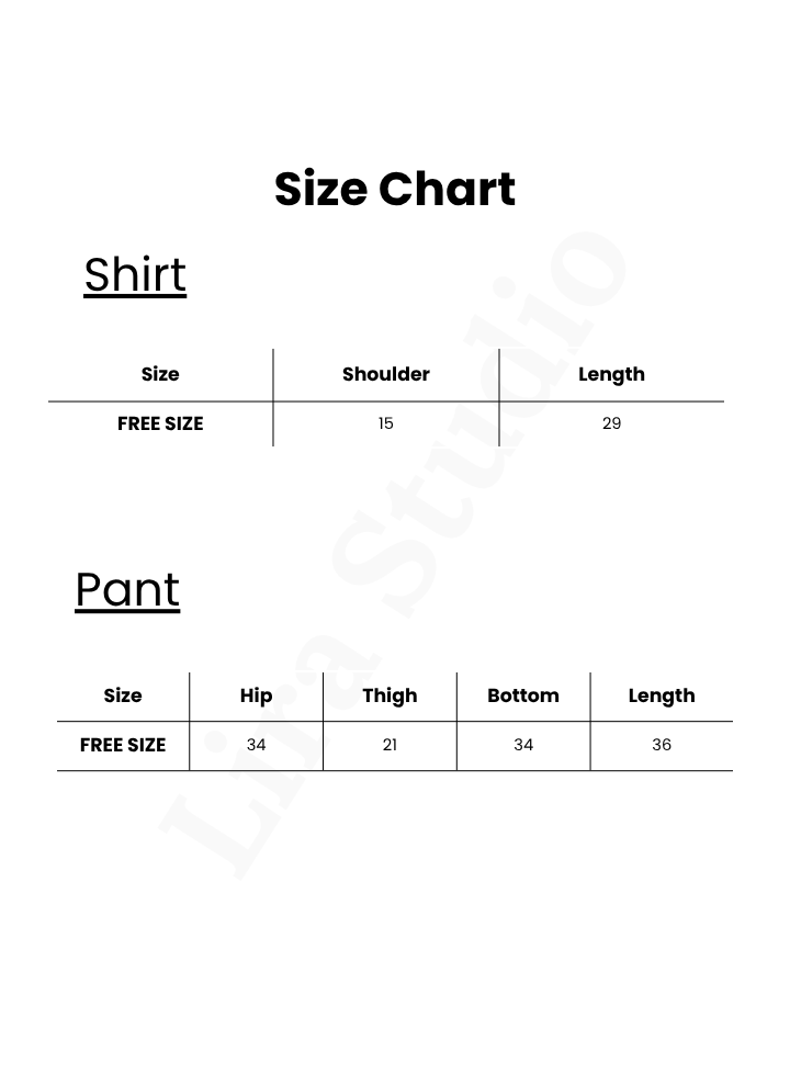 Size Chart Image