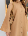 Buttoned Linen Set