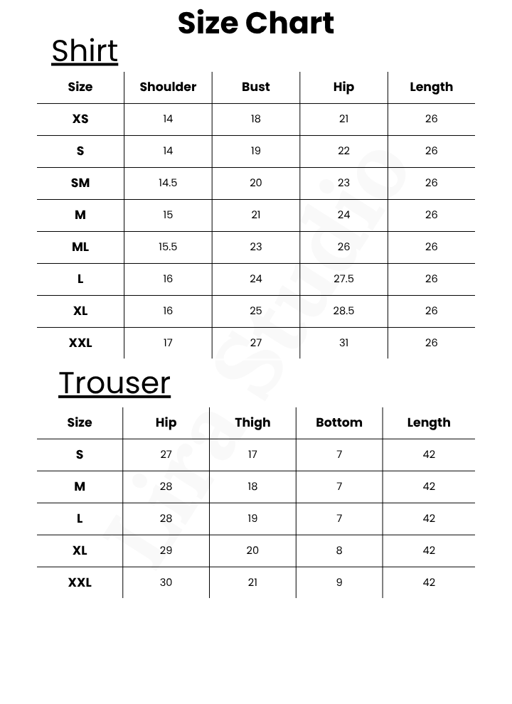 Size Chart Image
