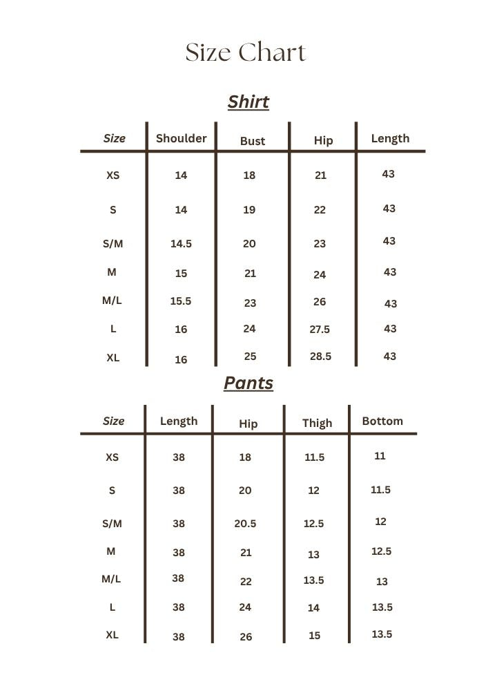 Size Chart Image