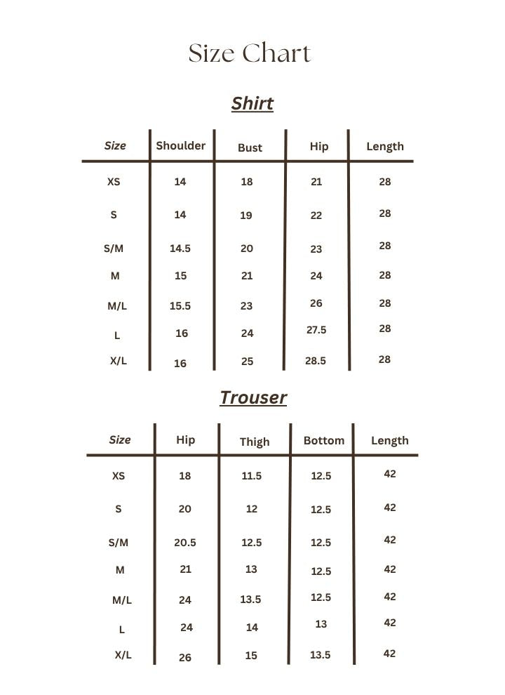 Size Chart Image