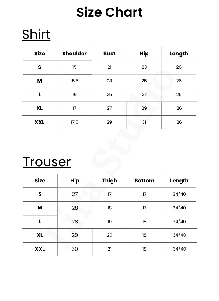 Size Chart Image